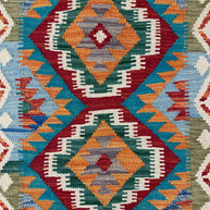 Chobi Kilim Rug - 89 cm x 61 cm