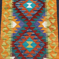 Chobi Kilim Rug - 87 cm x 58 cm