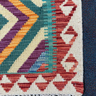 Chobi Kilim Rug - 86 cm x 65 cm