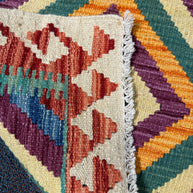 Chobi Kilim Rug - 86 cm x 65 cm