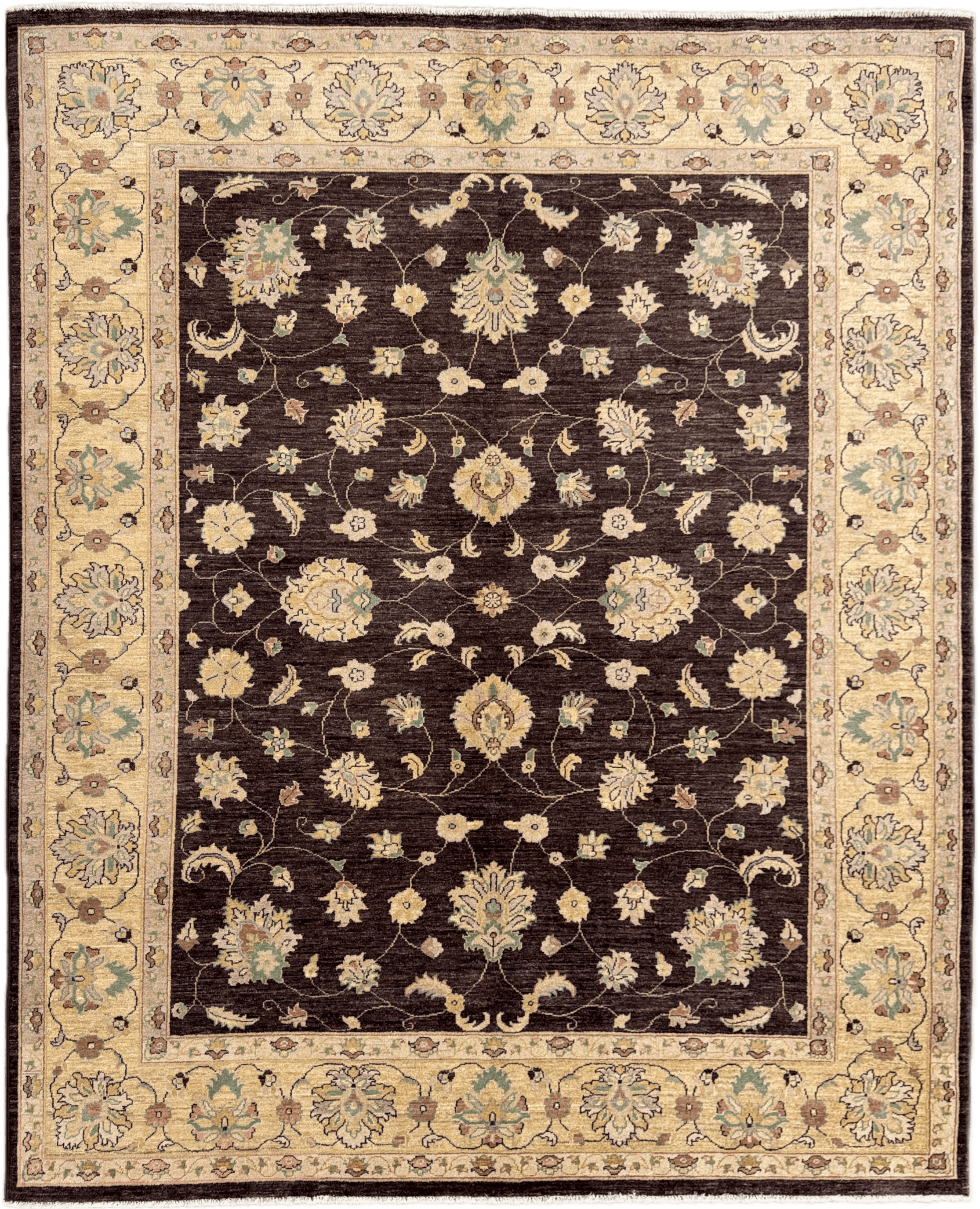 Chobi Rug - 291 cm x 236 cm
