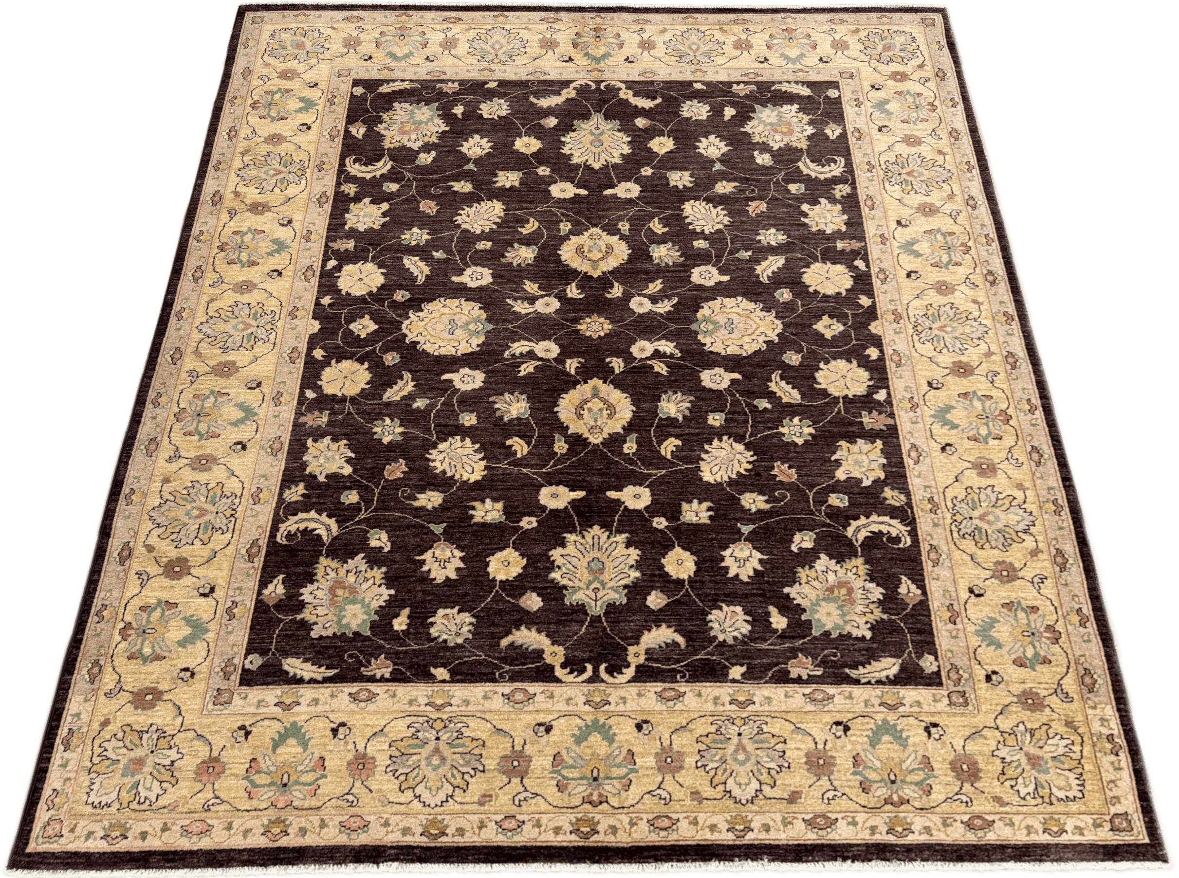Chobi Rug - 291 cm x 236 cm
