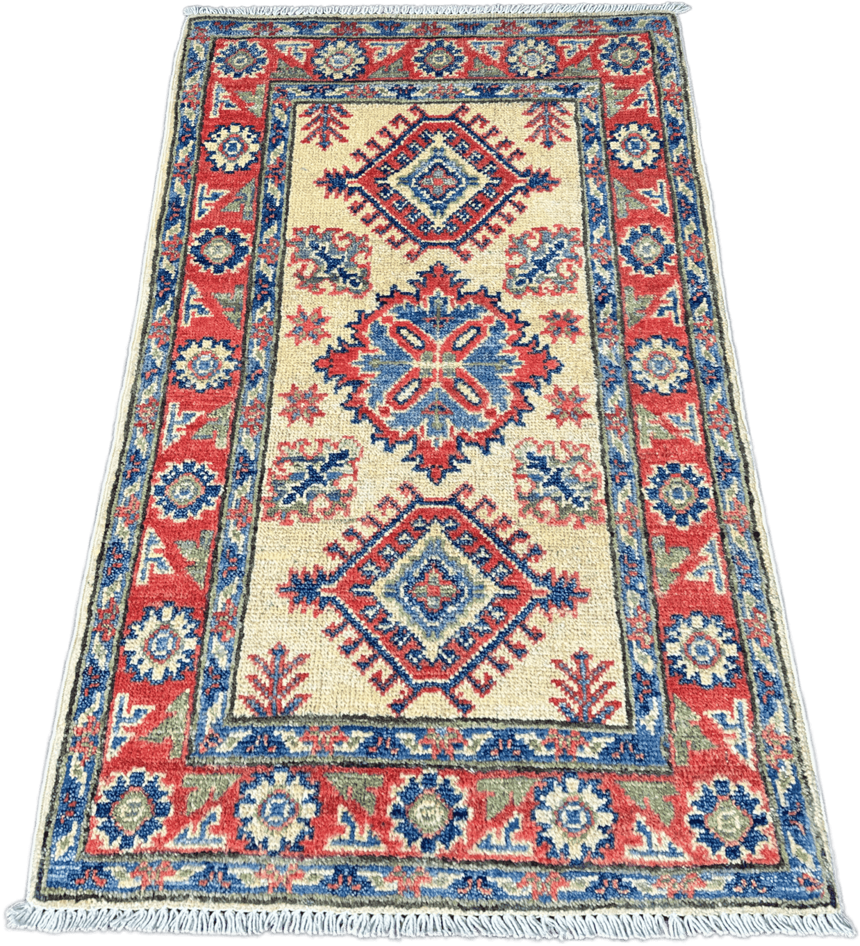 Kazak Rug - 101 cm x 56 cm