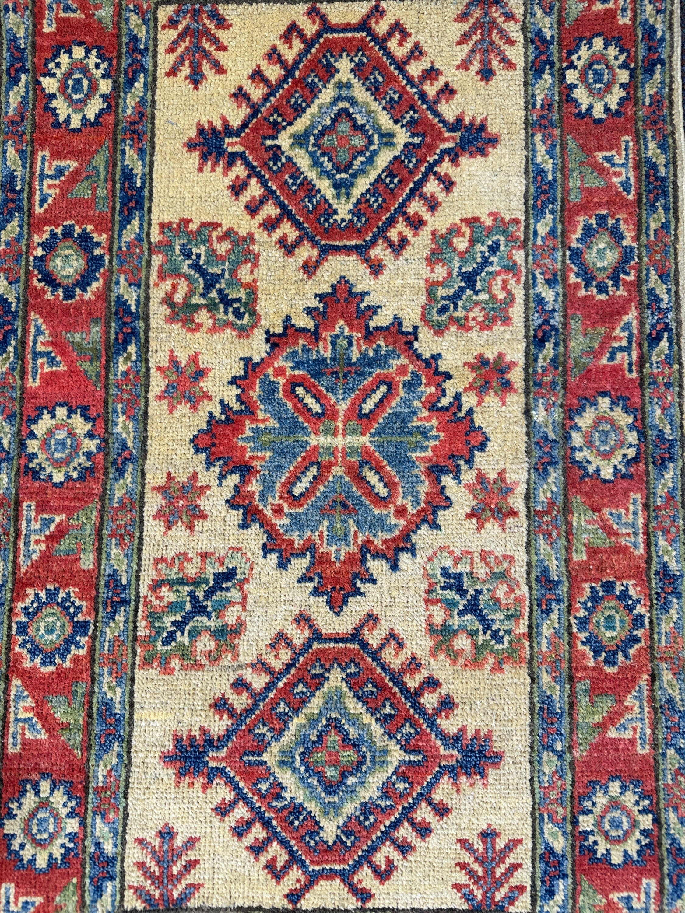 Kazak Rug - 101 cm x 56 cm