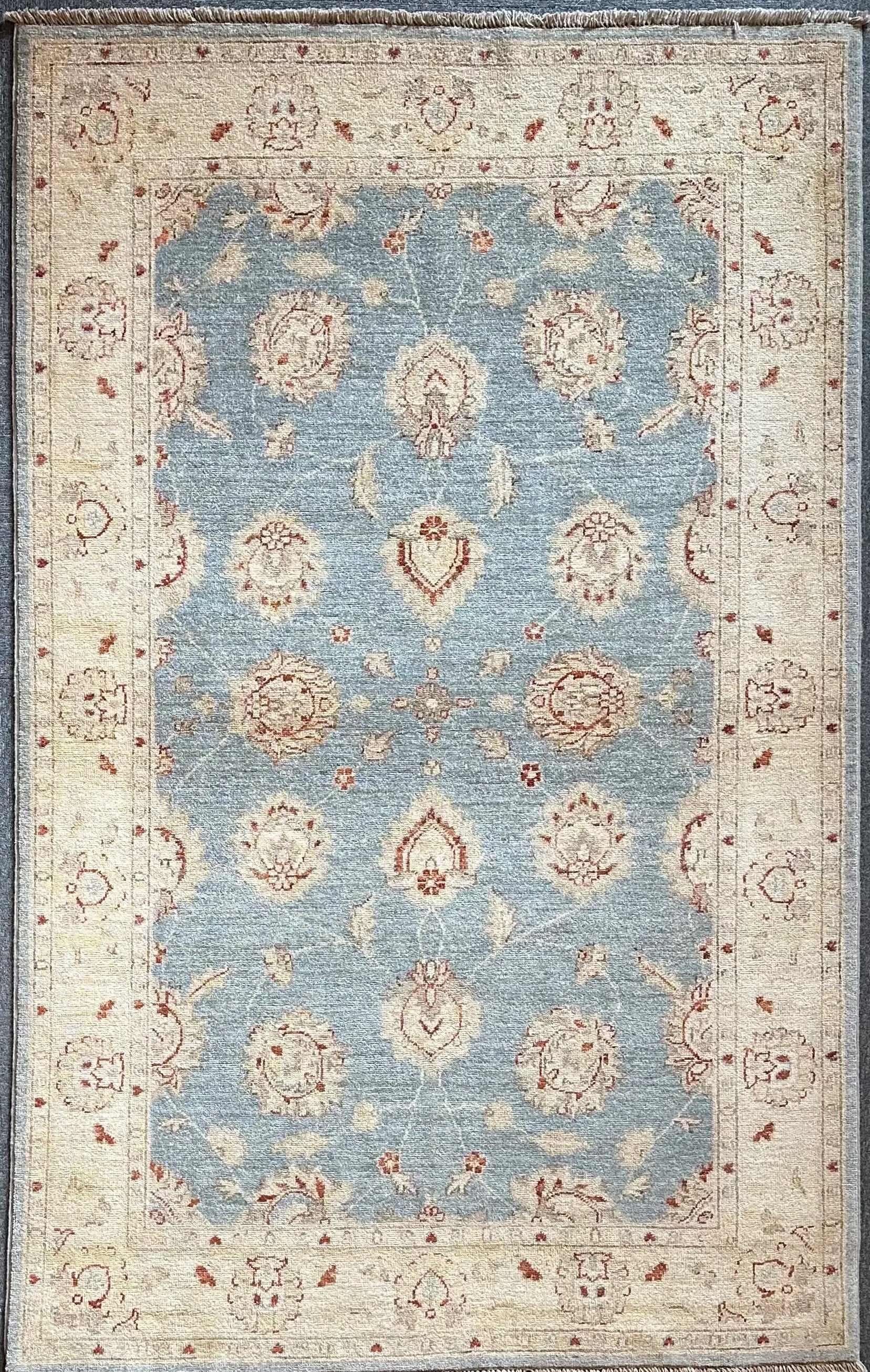 Afghan Ziegler Natural Dye 200x126cm