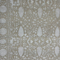 Hand Knotted Silk And wool Indian Rug