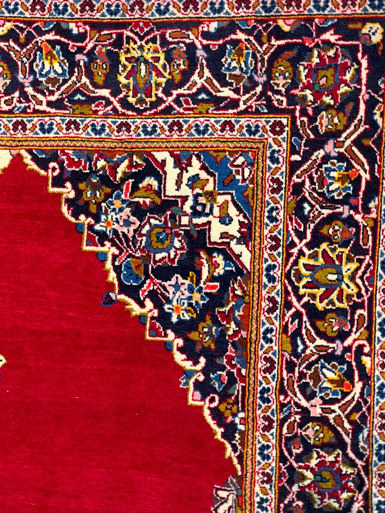 Persian Kashan rug 217x140cm