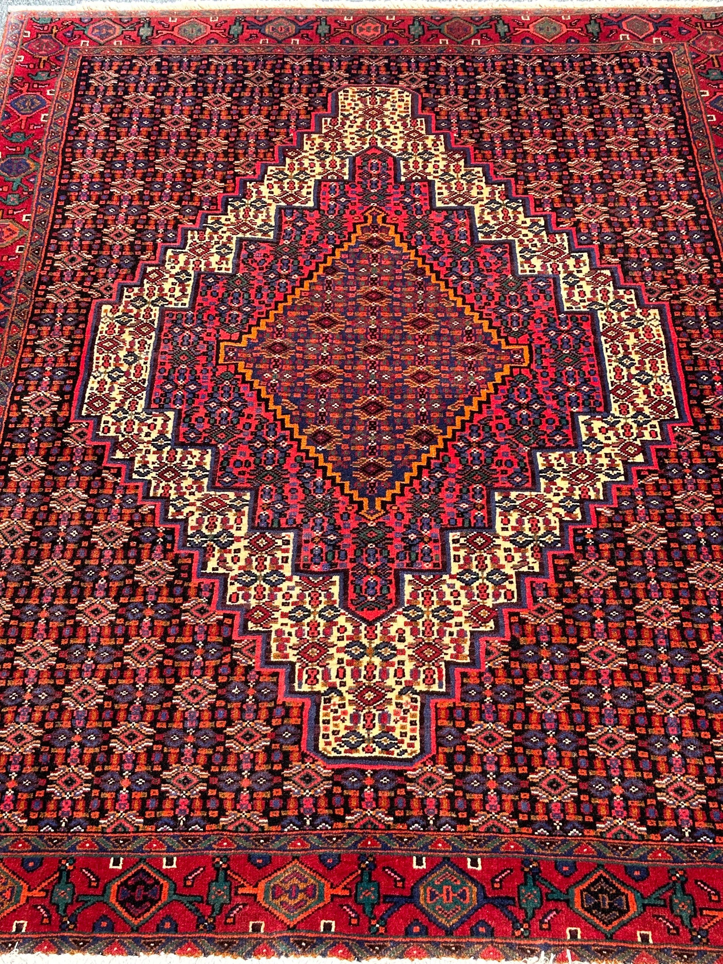 Persian Sanandaj rug  165x125cm