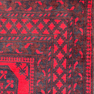 Tribal Turkman Afghan 195x156cm