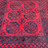 Tribal Turkman Afghan 195x156cm