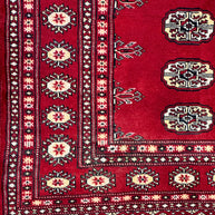 Fine Bohkara hand knotted Pakistan 190x137cm