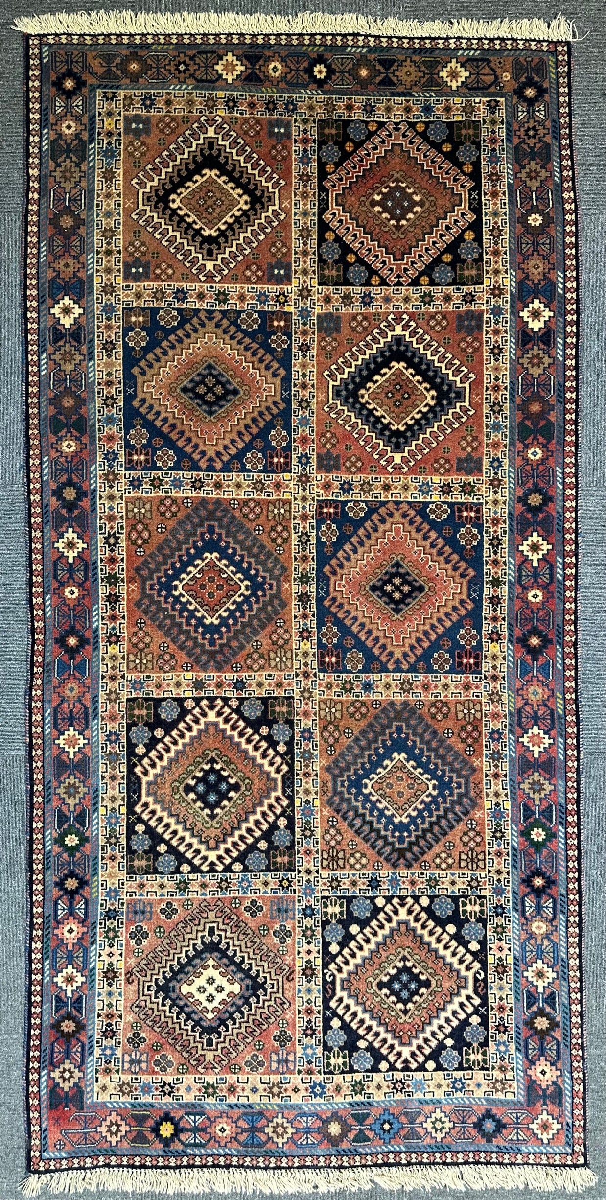 Persian Yallemeh rug 205x101cm