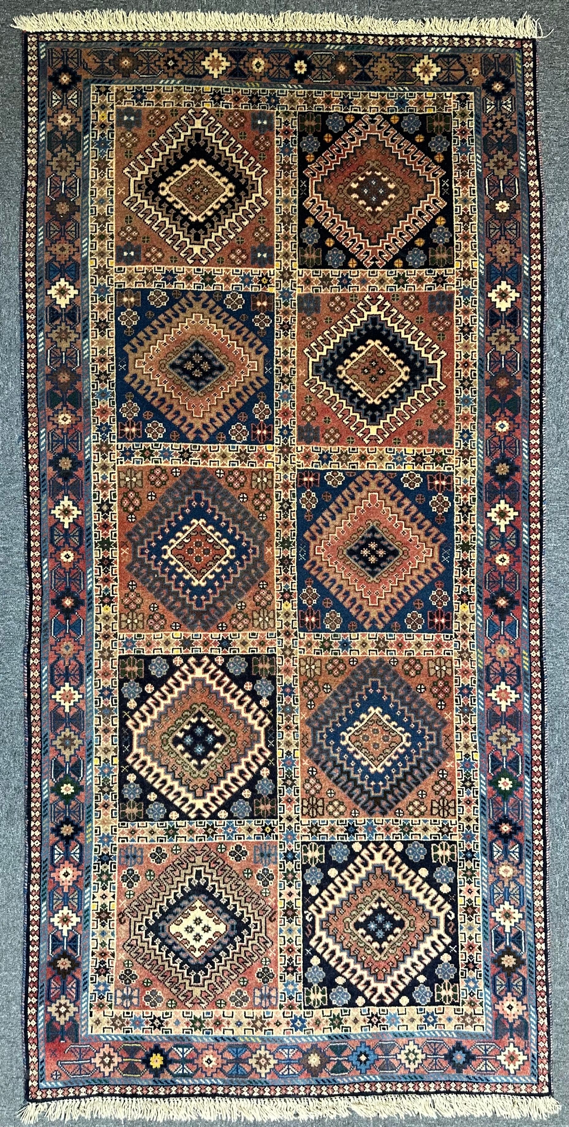 Persian Yallemeh rug 205x101cm