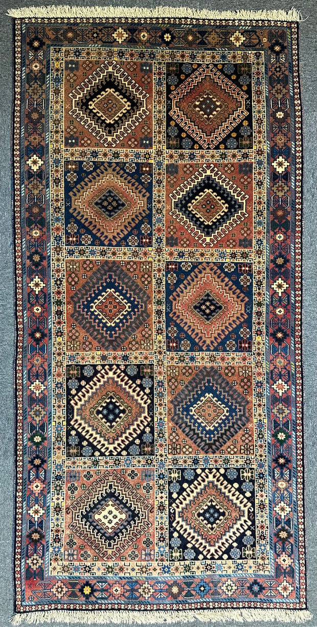 Persian Yallemeh rug 205x101cm
