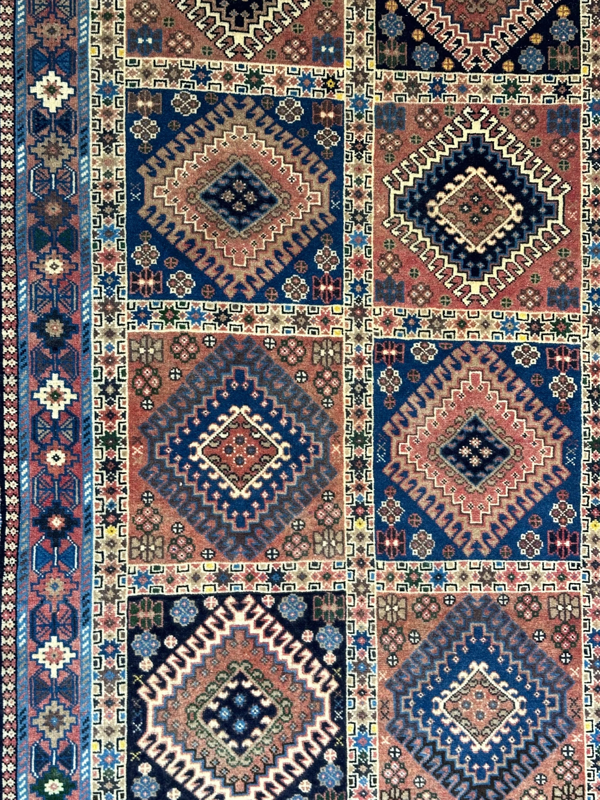 Persian Yallemeh rug 205x101cm