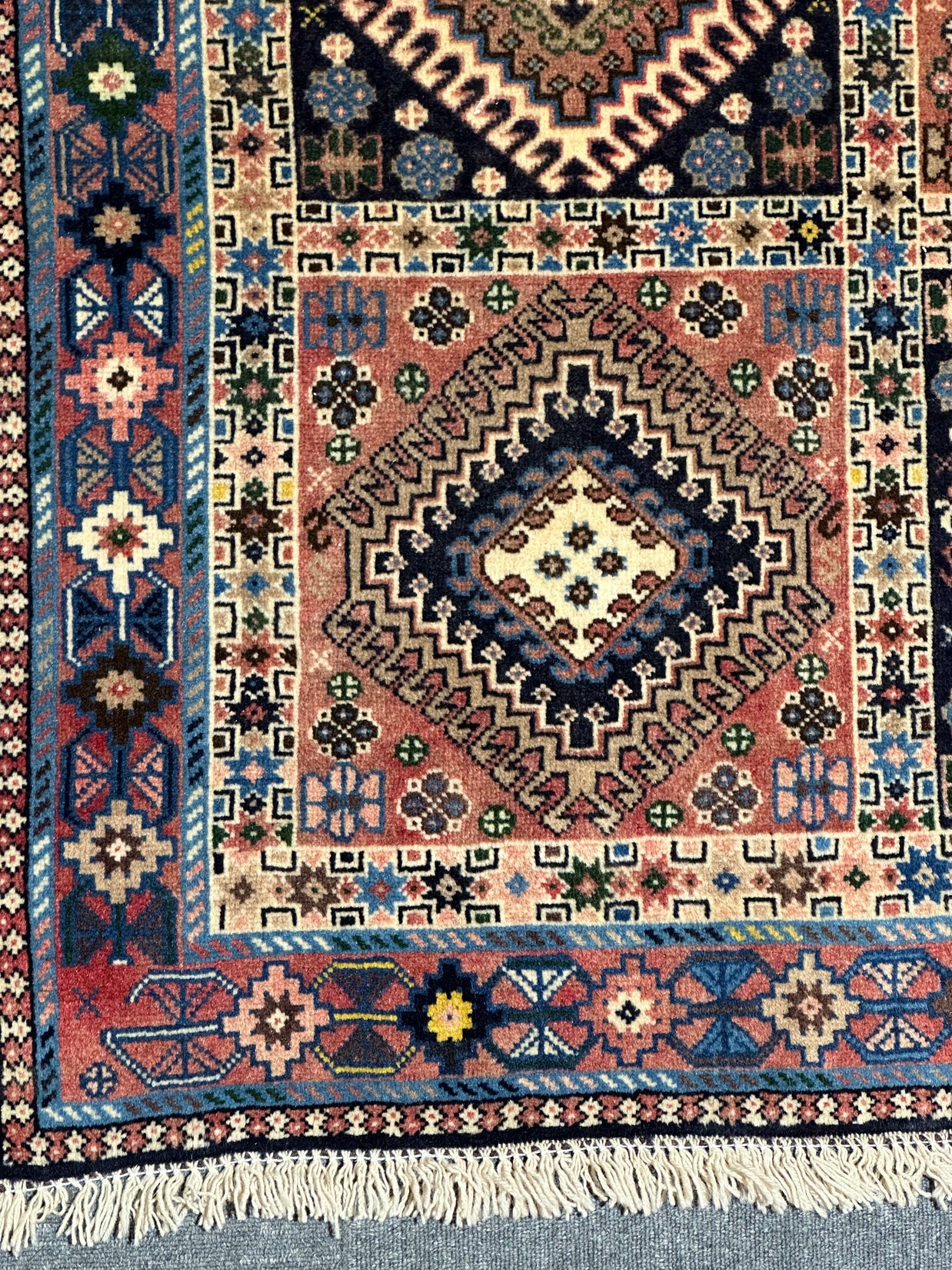 Persian Yallemeh rug 205x101cm