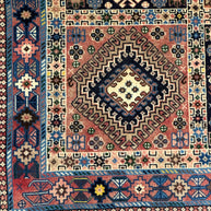 Persian Yallemeh rug 205x101cm