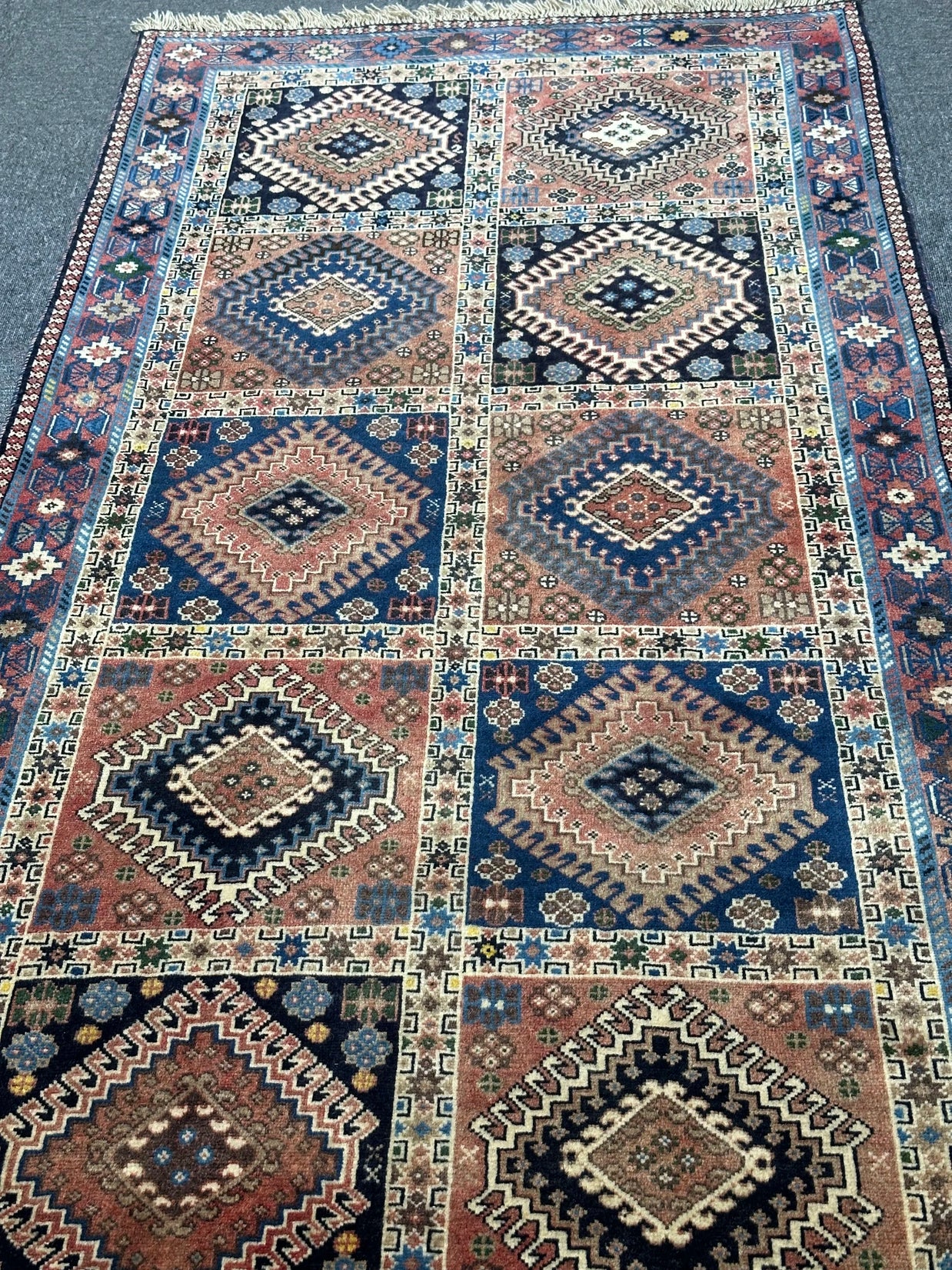 Persian Yallemeh rug 205x101cm