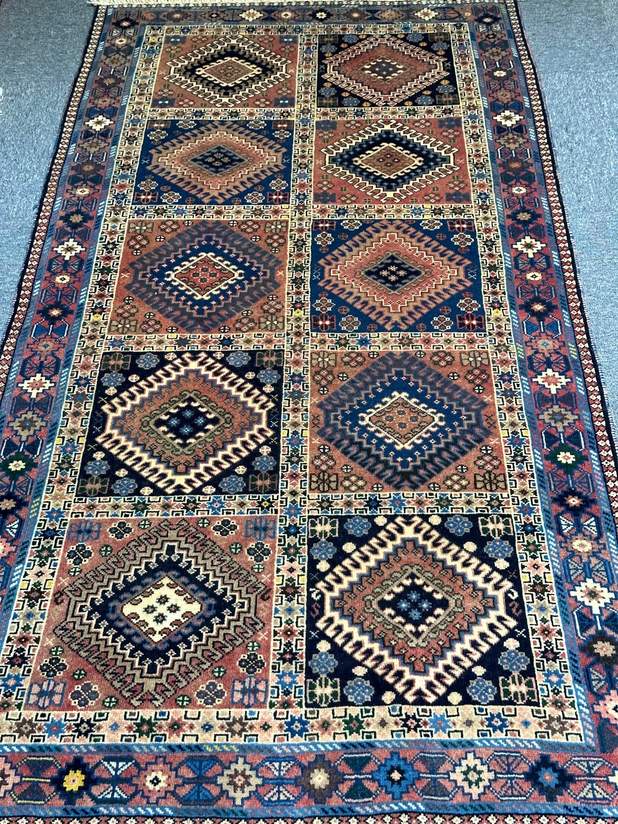 Persian Yallemeh rug 205x101cm