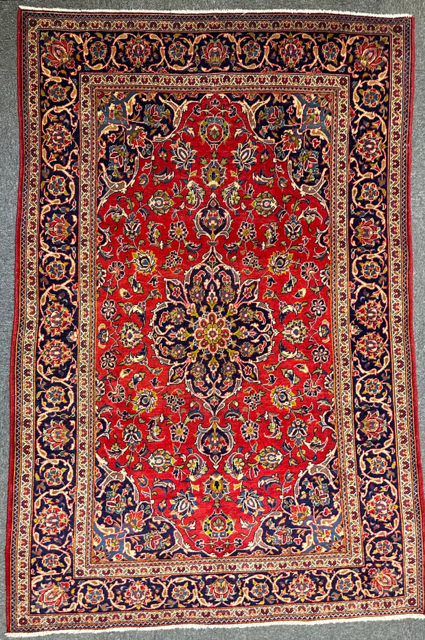 Persian Kashan 210 x 135cm Old