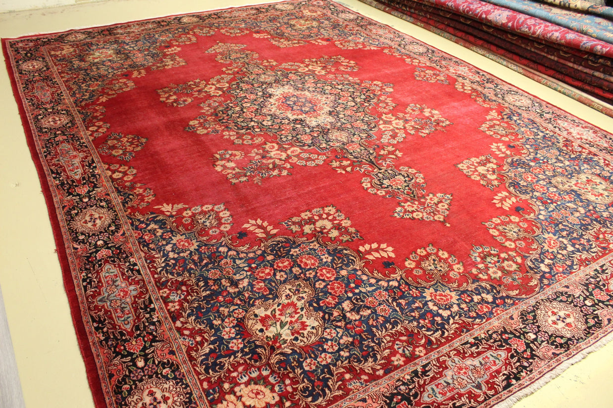 Vintage Kerman Rug - 417 cm x 305 cm