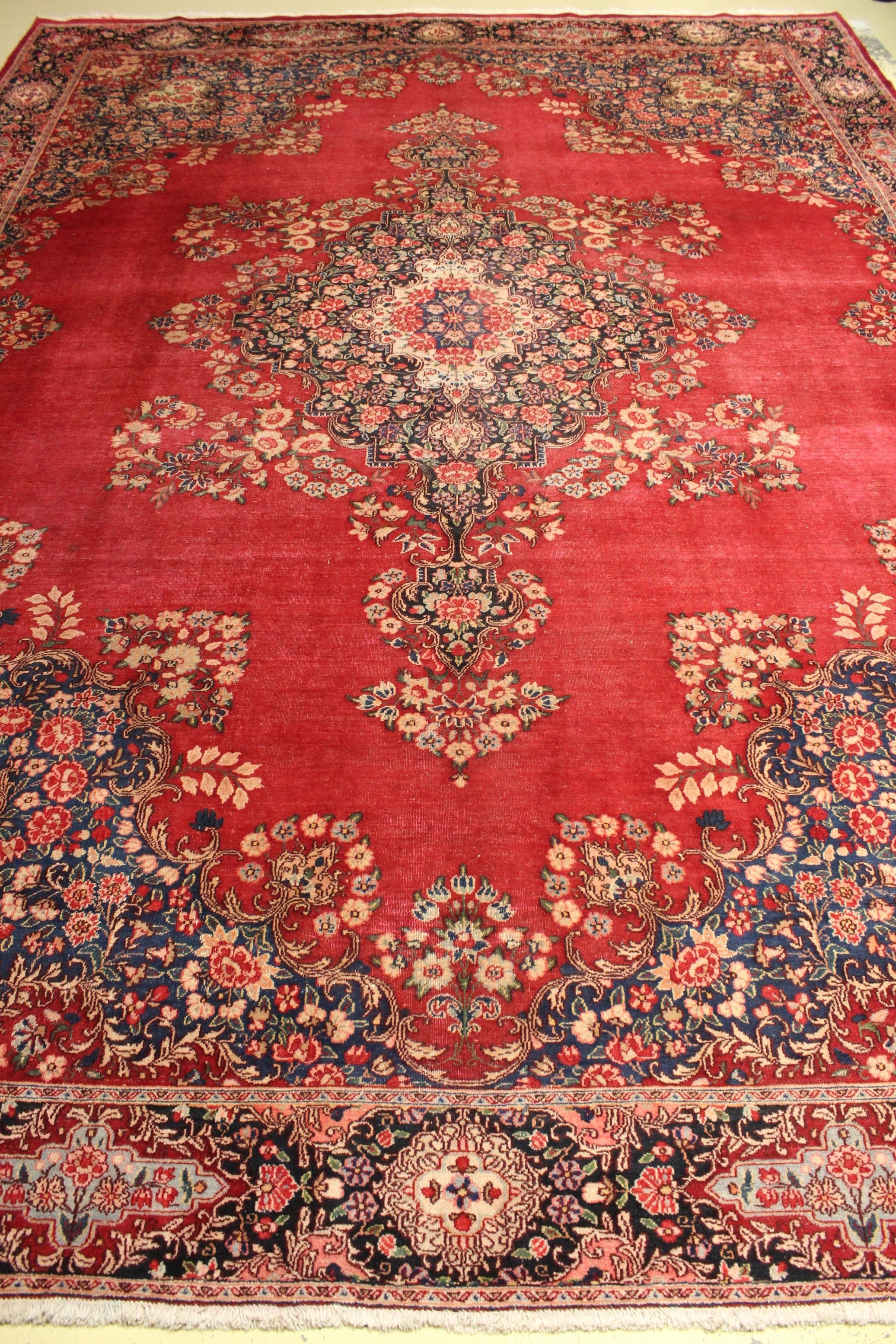 Vintage Kerman Rug - 417 cm x 305 cm