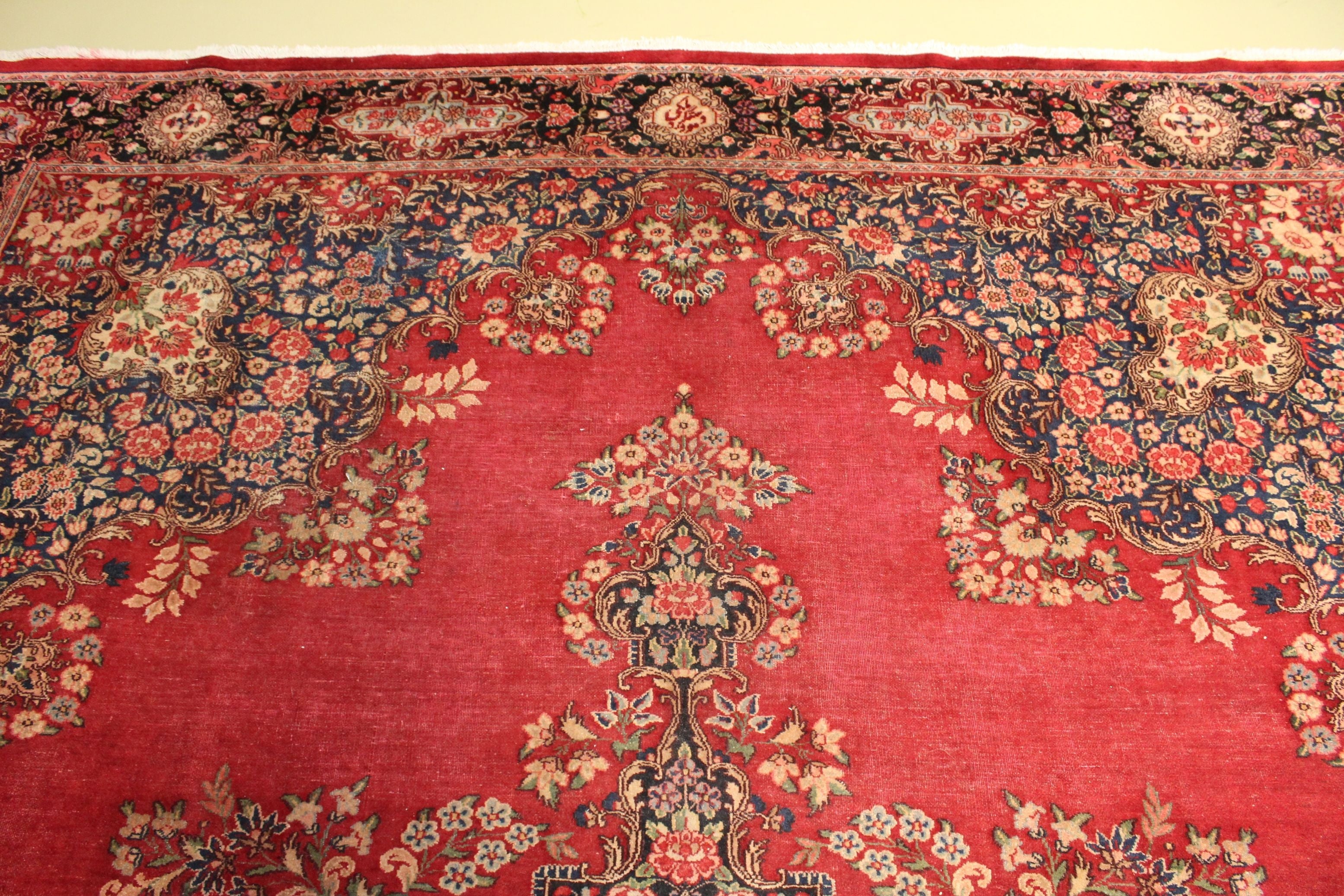 Vintage Kerman Rug - 417 cm x 305 cm