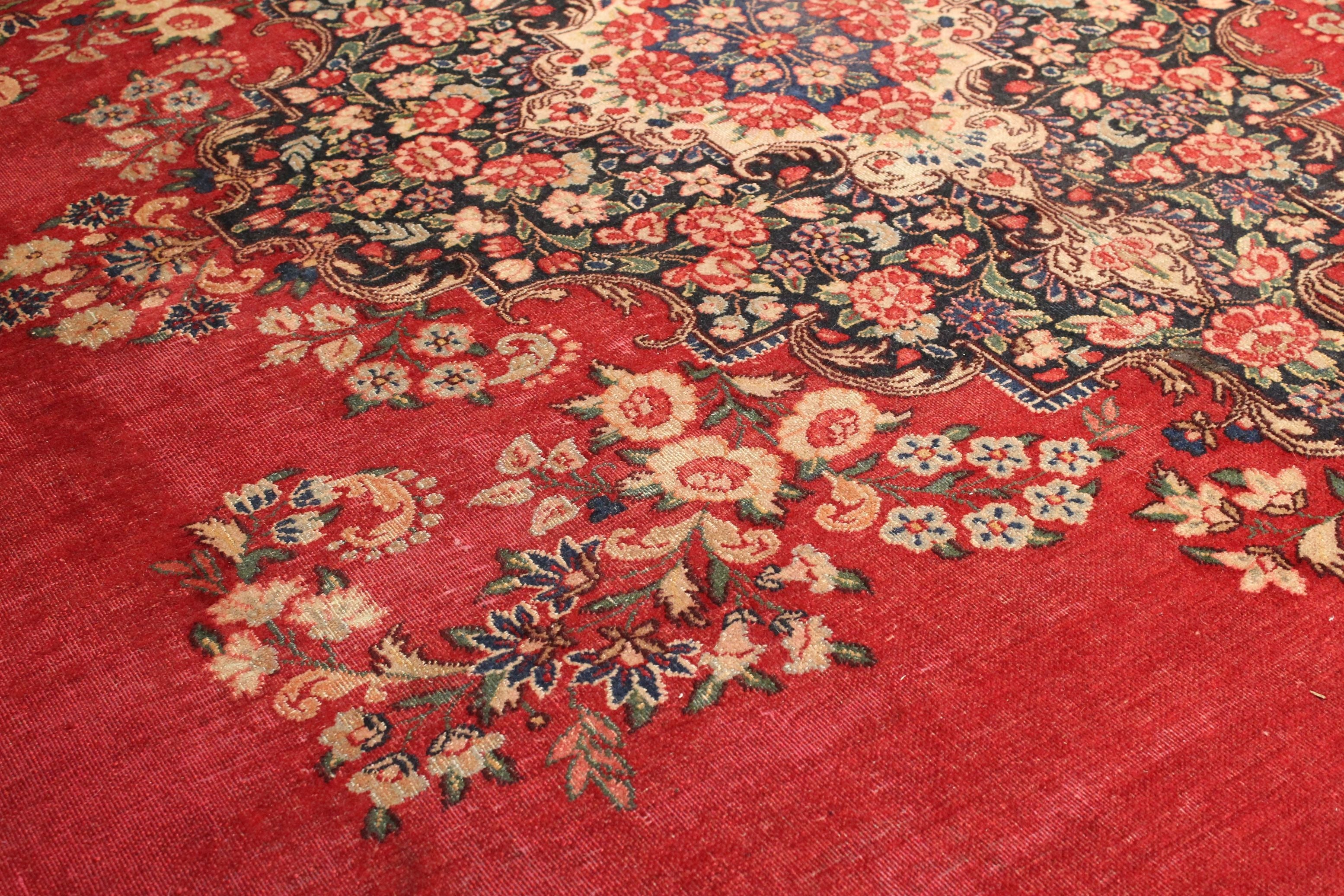 Vintage Kerman Rug - 417 cm x 305 cm