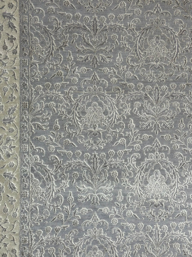 Fine Zaigler wool & silk 237x165cm Indo Persian