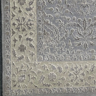 Fine Zaigler wool & silk 237x165cm Indo Persian