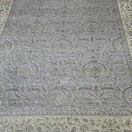 Fine Zaigler wool & silk 237x165cm Indo Persian