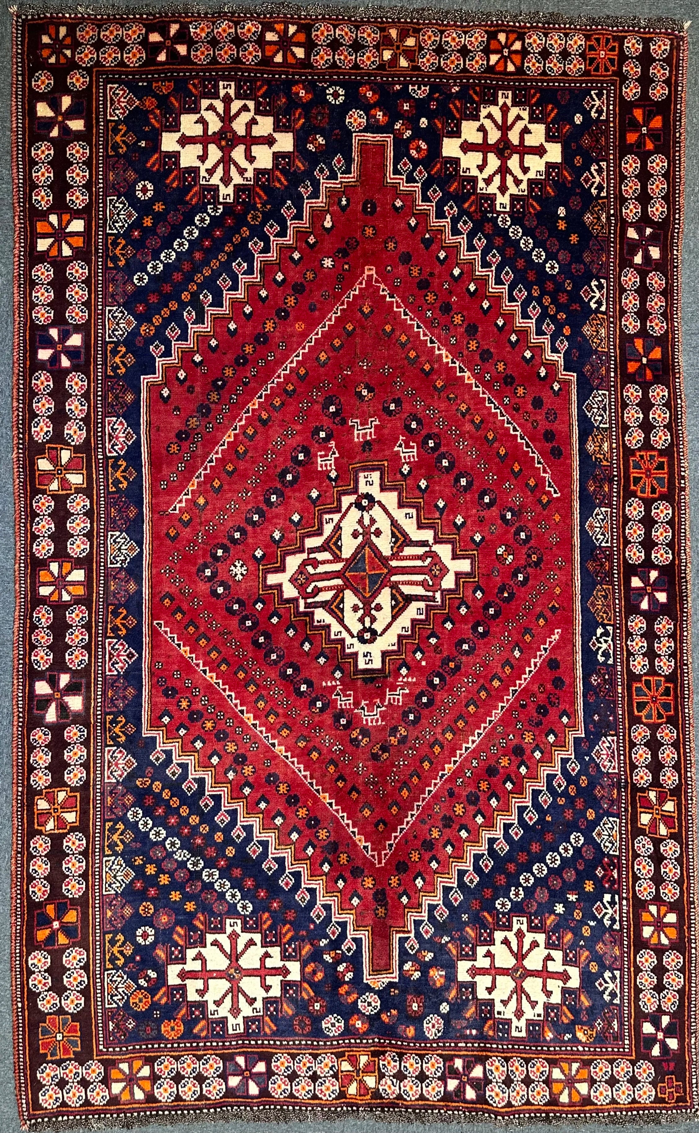 Persian Shiraz rug 257x160cm