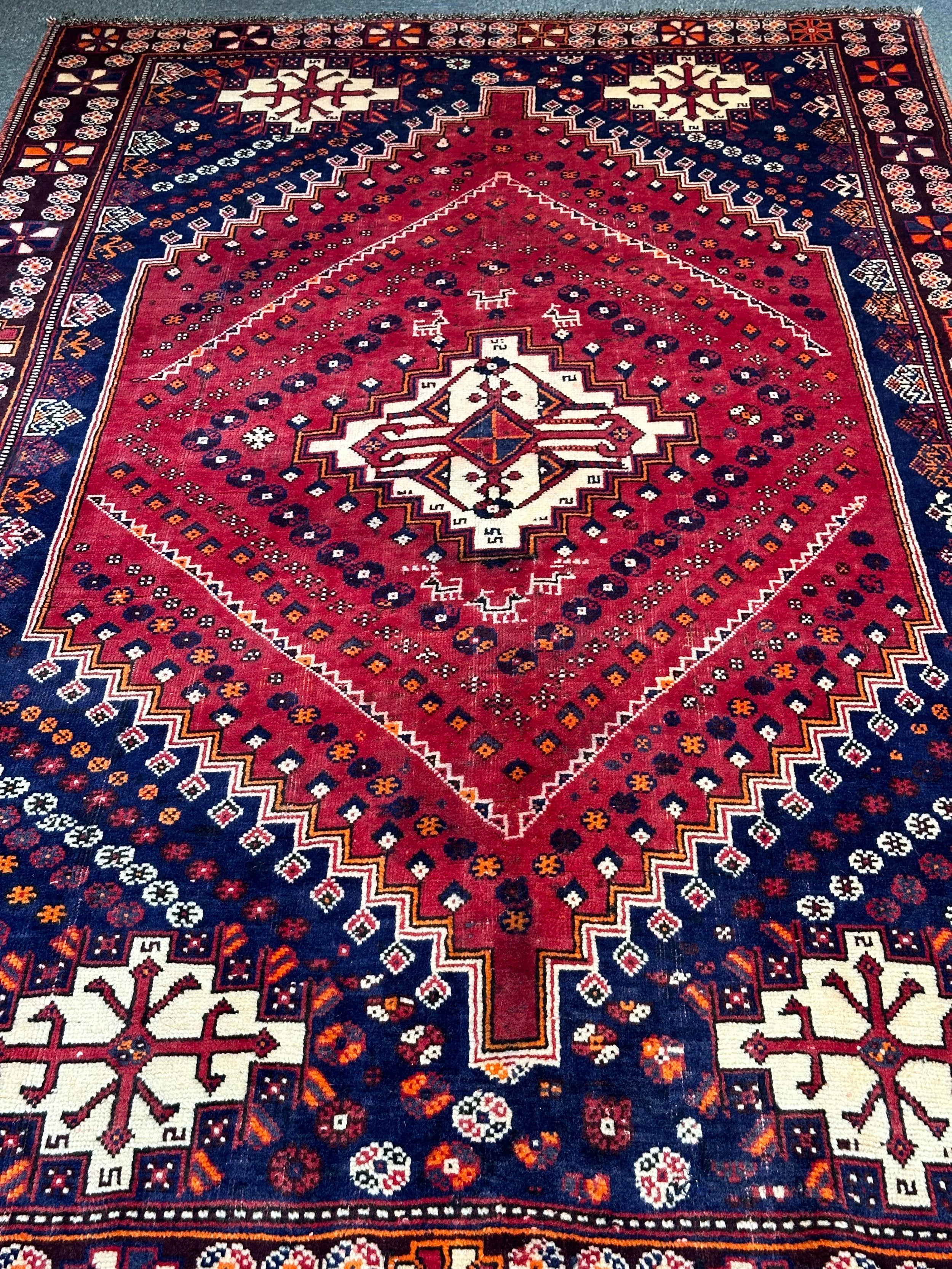 Persian Shiraz rug 257x160cm