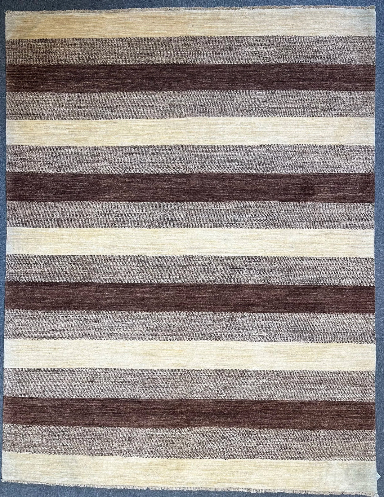 Afghan Gabbeh Modern Hand knotted Wool rug 236x180cm