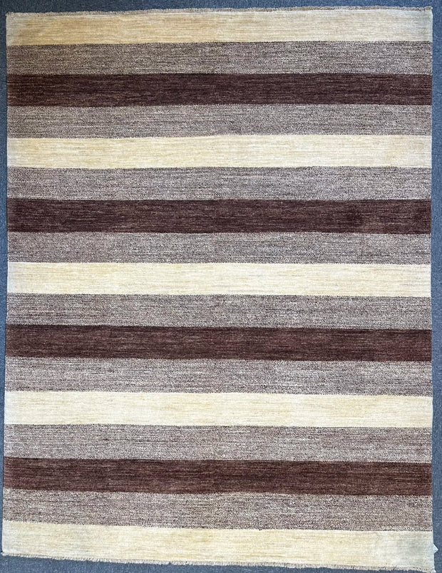 Afghan Gabbeh Modern Hand knotted Wool rug 236x180cm