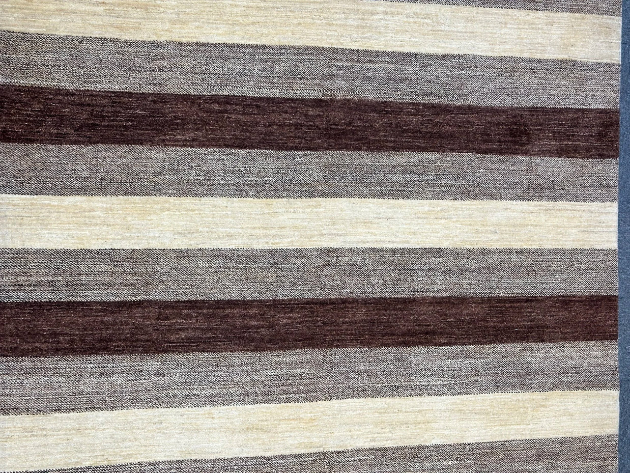 Afghan Gabbeh Modern Hand knotted Wool rug 236x180cm