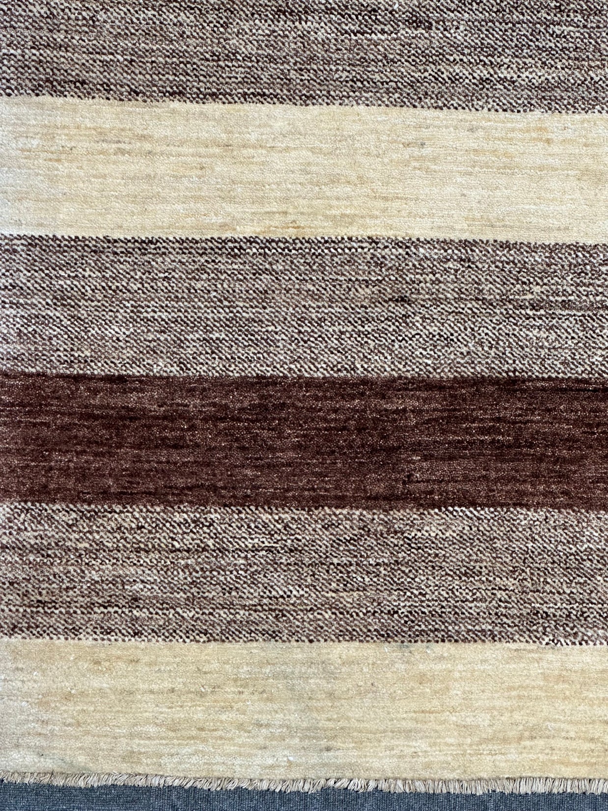 Afghan Gabbeh Modern Hand knotted Wool rug 236x180cm