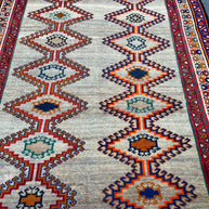 Persian Shiraz Gabbeh 240x145  Knotted Pure wool pile