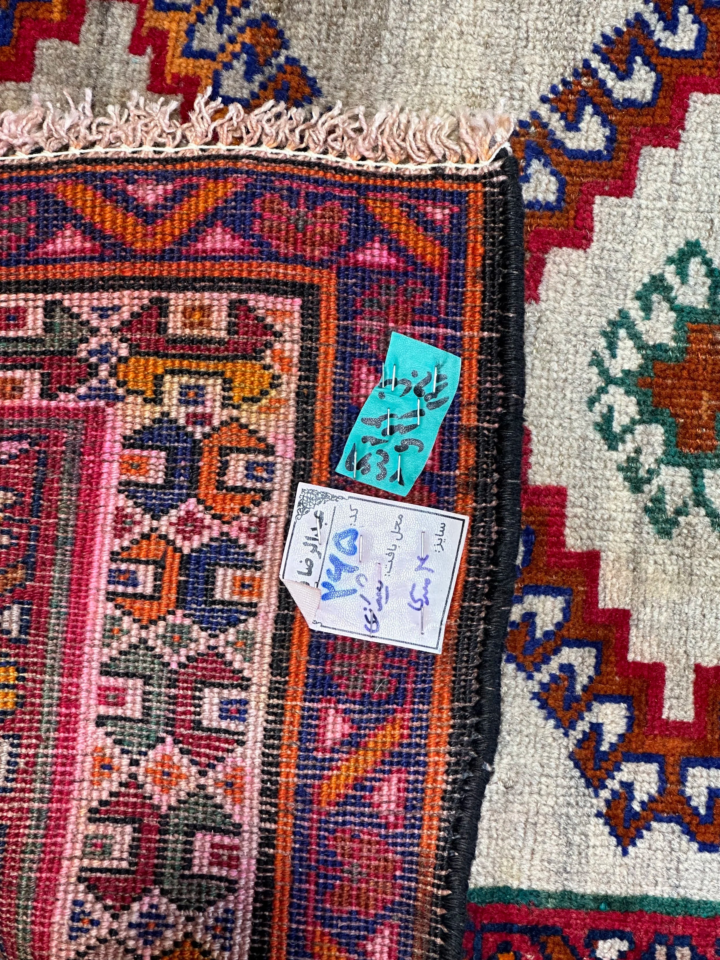 Persian Shiraz Gabbeh 240x145  Knotted Pure wool pile