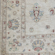 Afghan Chobi Natural Dye wool pile area rug 235x165cm
