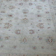 Afghan Chobi Natural Dye wool pile area rug 235x165cm