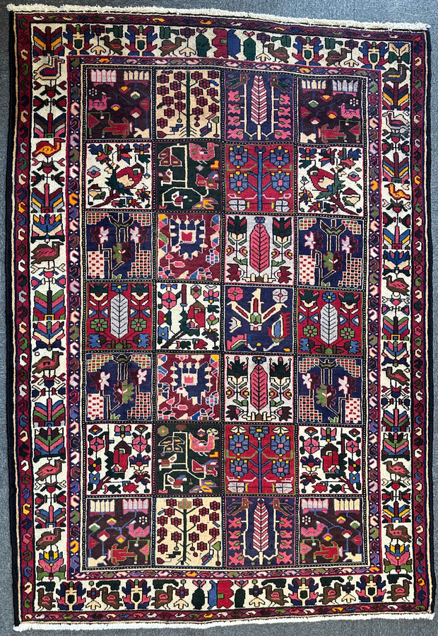 Persian Bakhtiari garden design 220x155cm