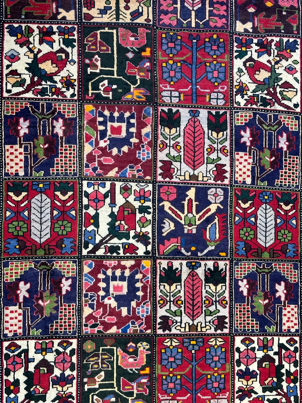 Persian Bakhtiari garden design 220x155cm