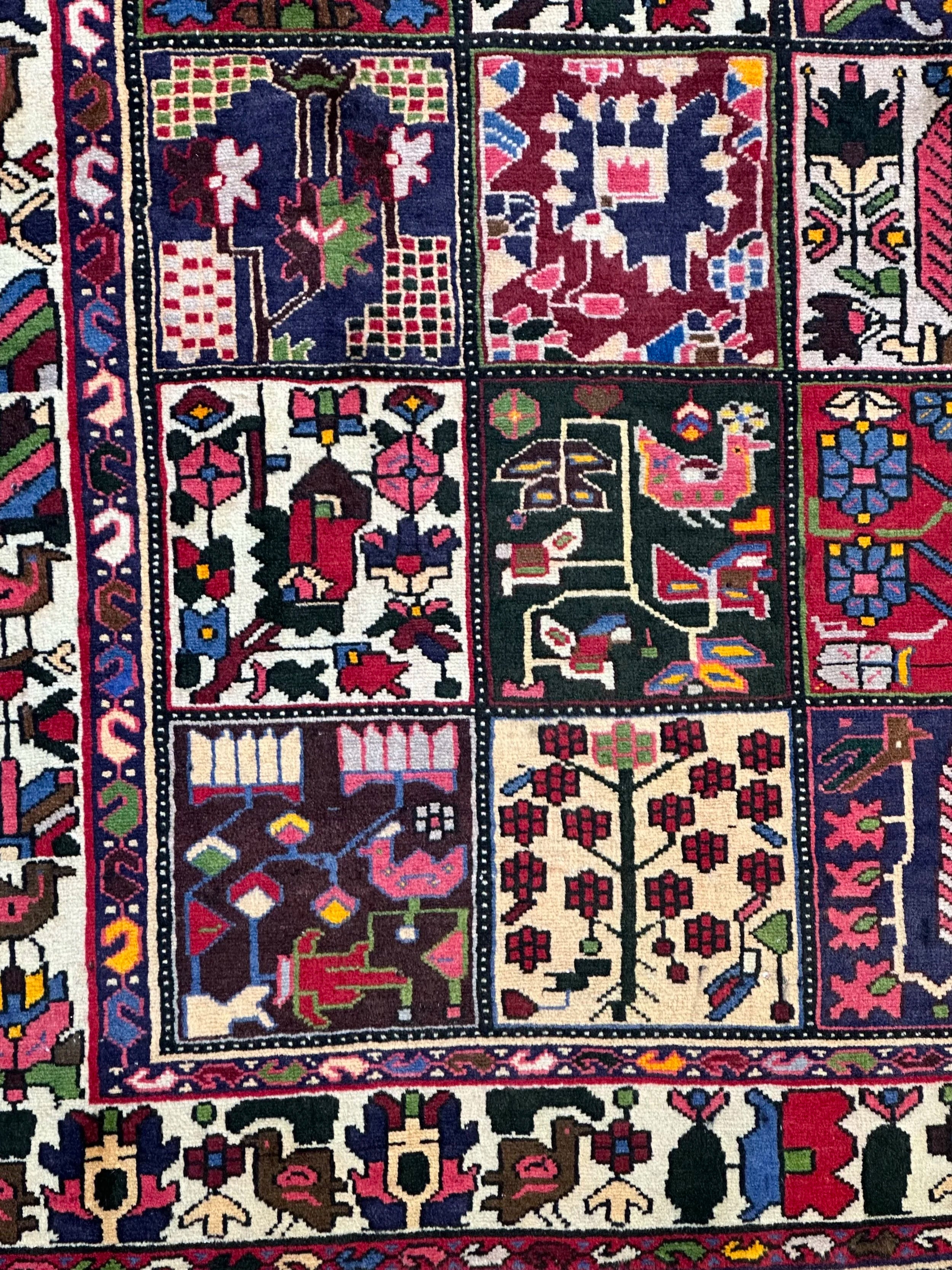 Persian Bakhtiari garden design 220x155cm