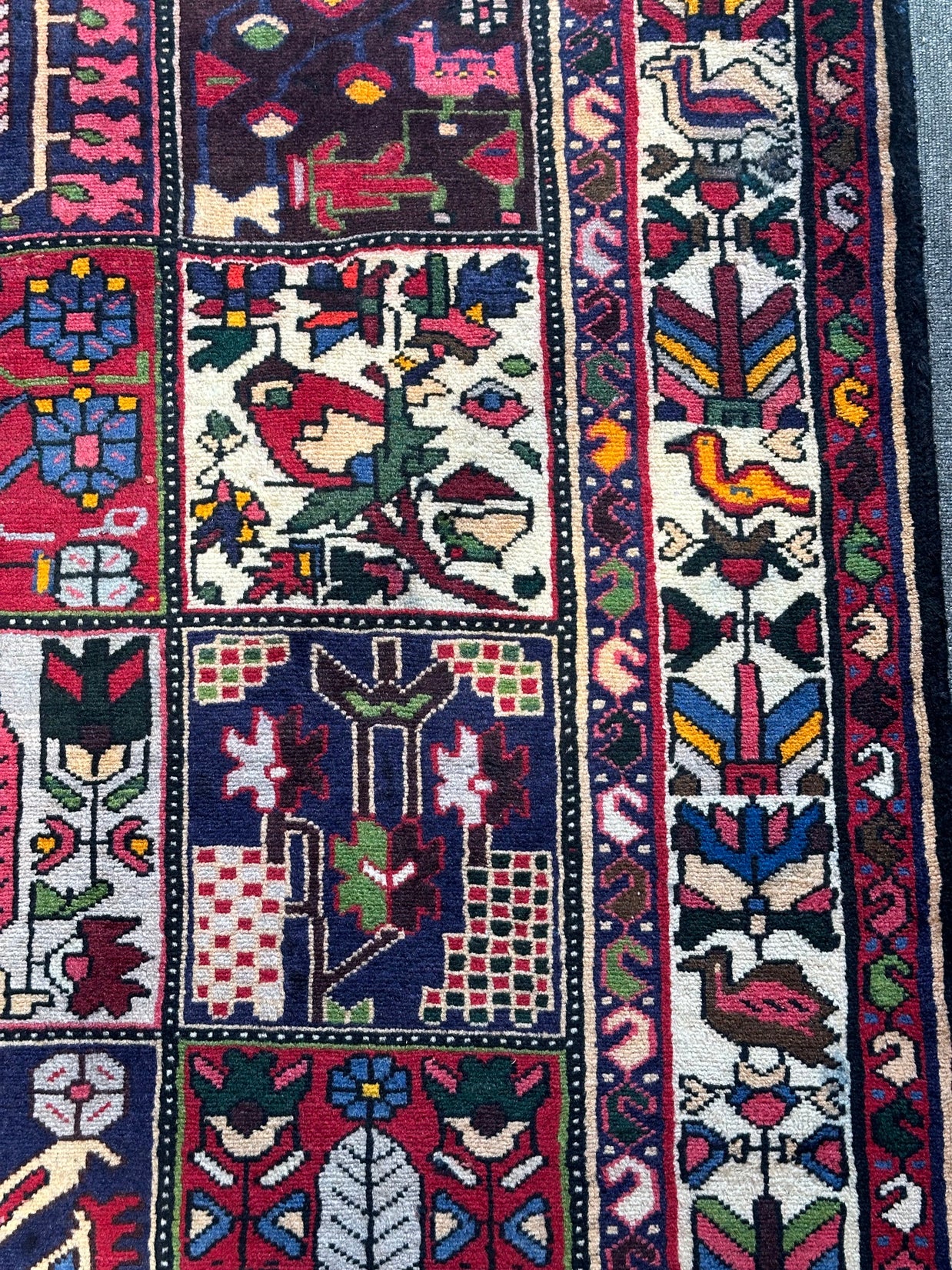 Persian Bakhtiari garden design 220x155cm