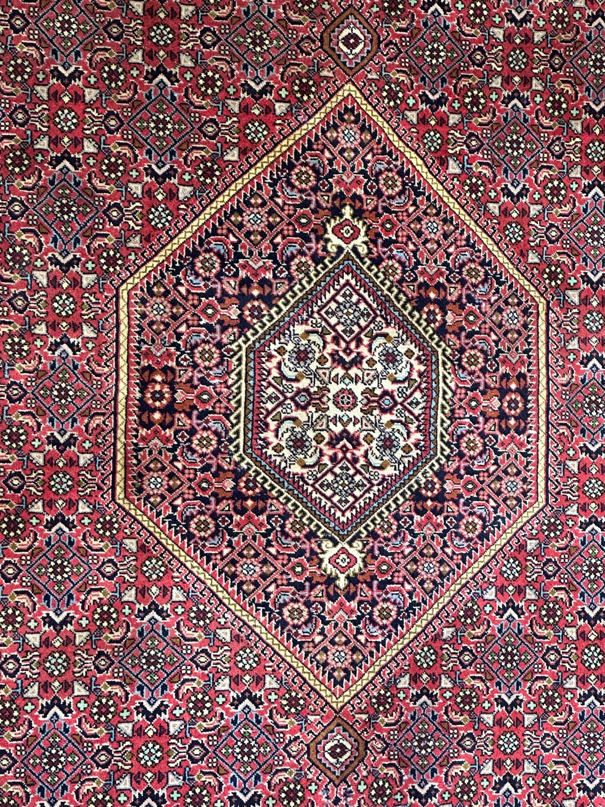 Persian Bidjar Fine knotted Handmade Wool Rug
