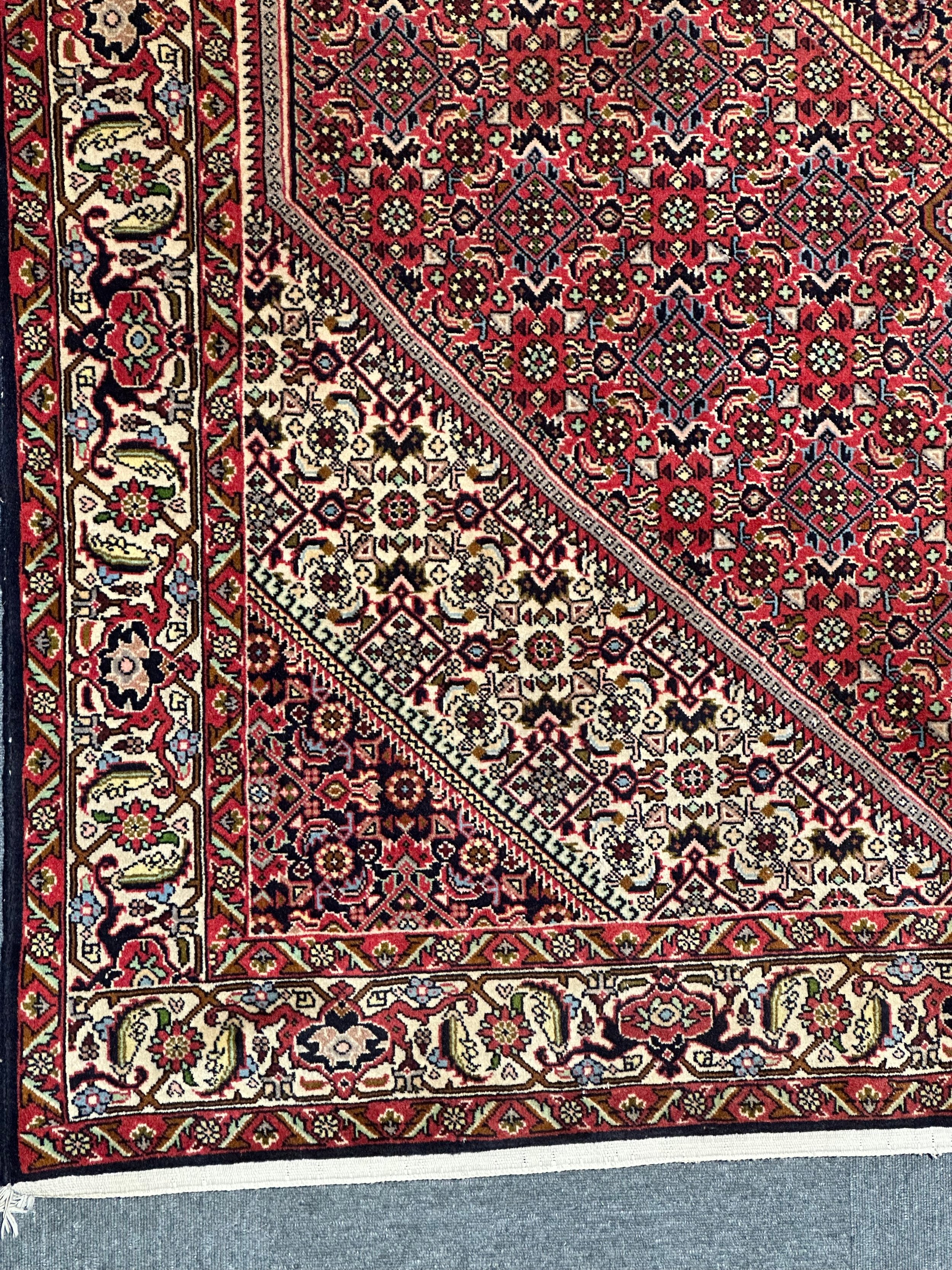 Persian Bidjar Fine knotted Handmade Wool Rug