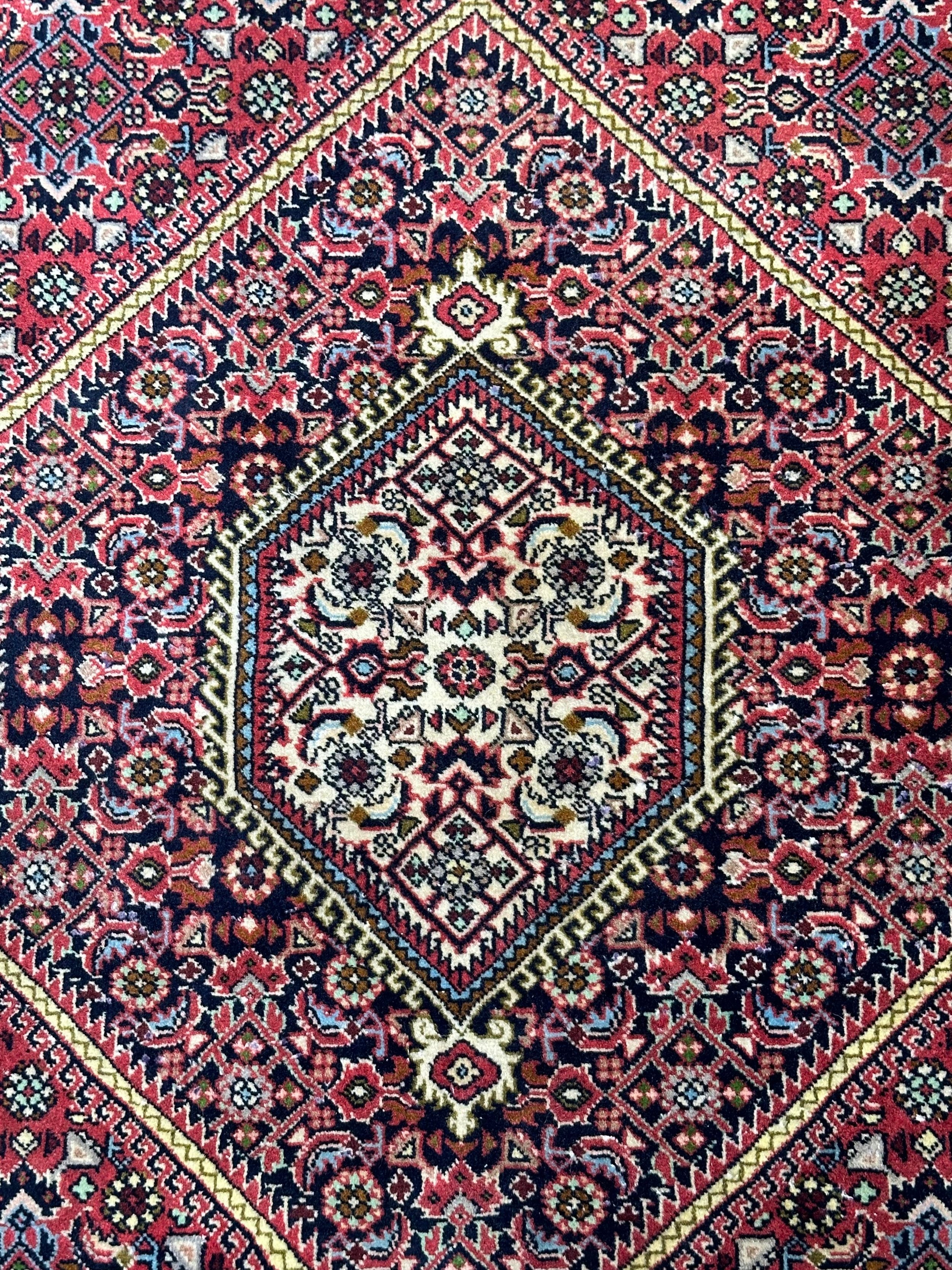 Persian Bidjar Fine knotted Handmade Wool Rug