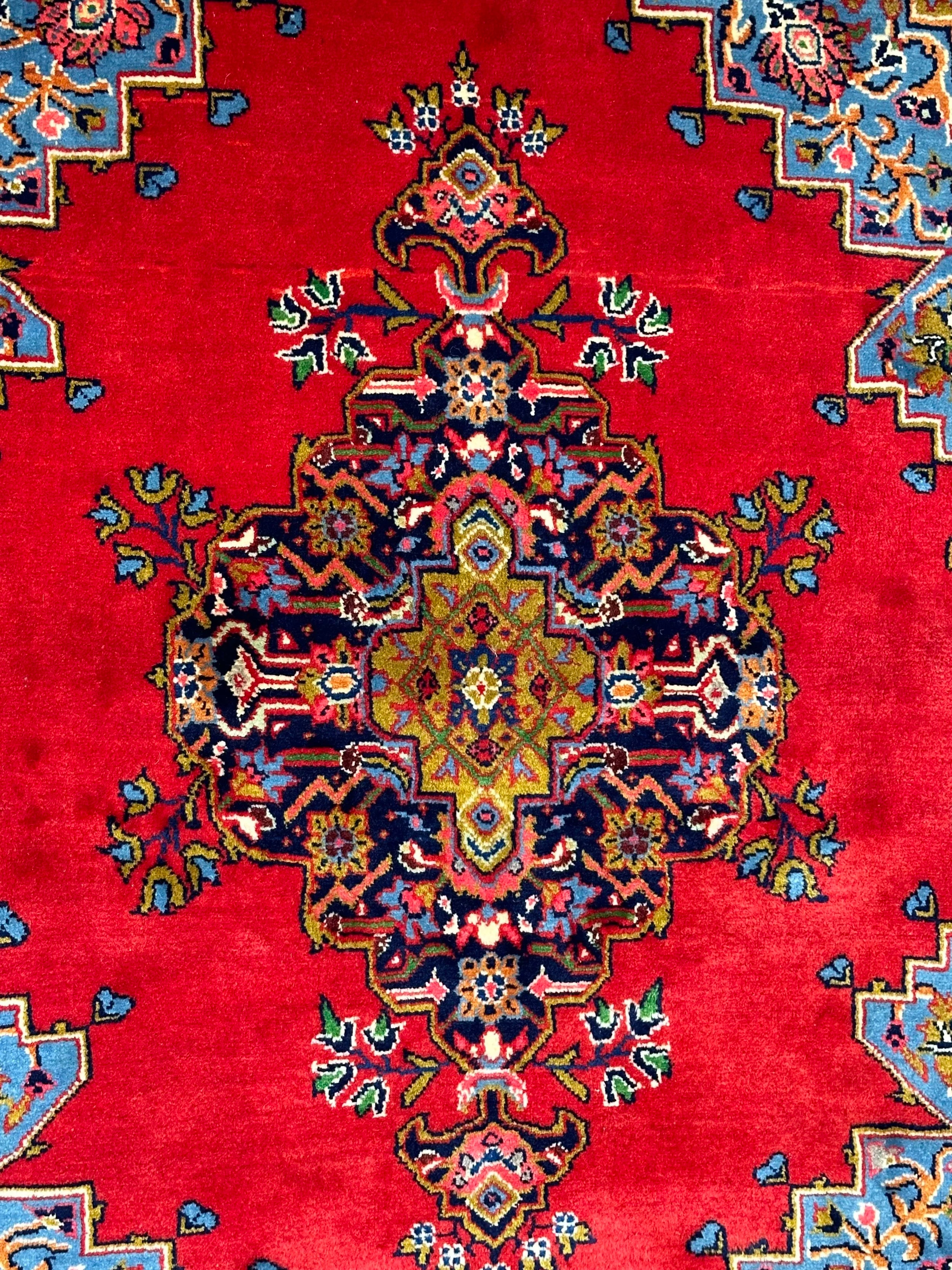 Persian Mahal 205x158cmPure wool pile Rug Hand Knotted