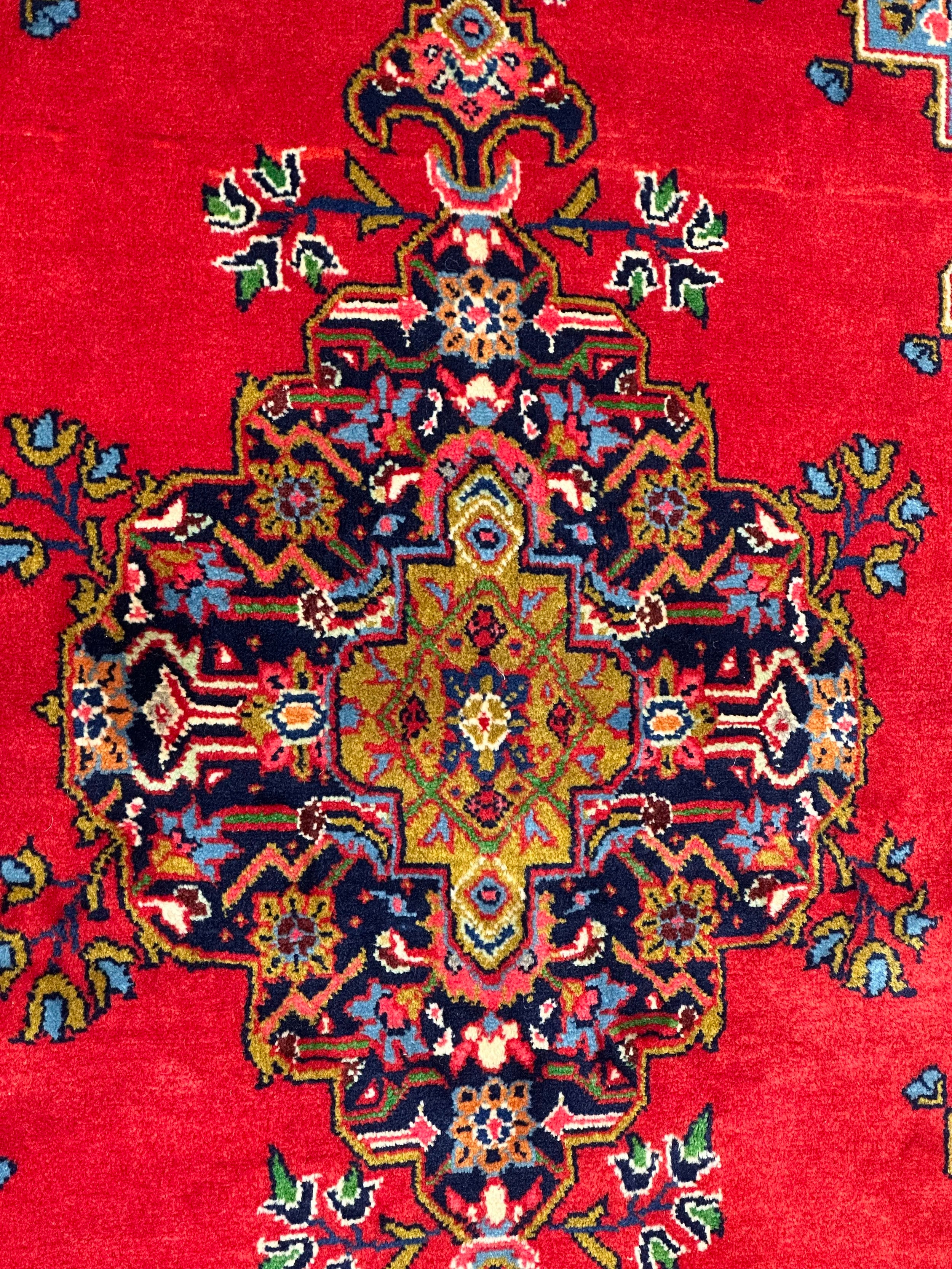 Persian Mahal 205x158cmPure wool pile Rug Hand Knotted